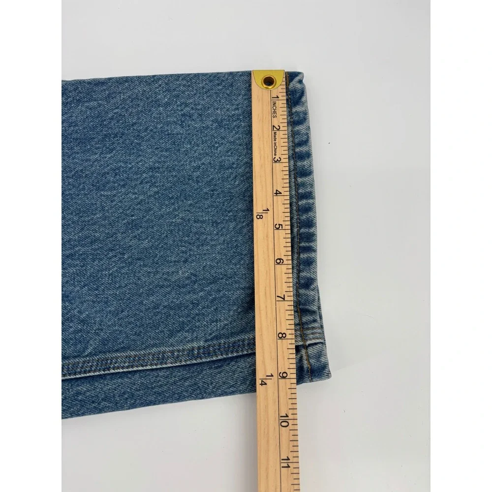 Carhartt B460 LVB Relaxed Fit Jeans Mens 42x30 Blue Denim Straight Leg Workwear